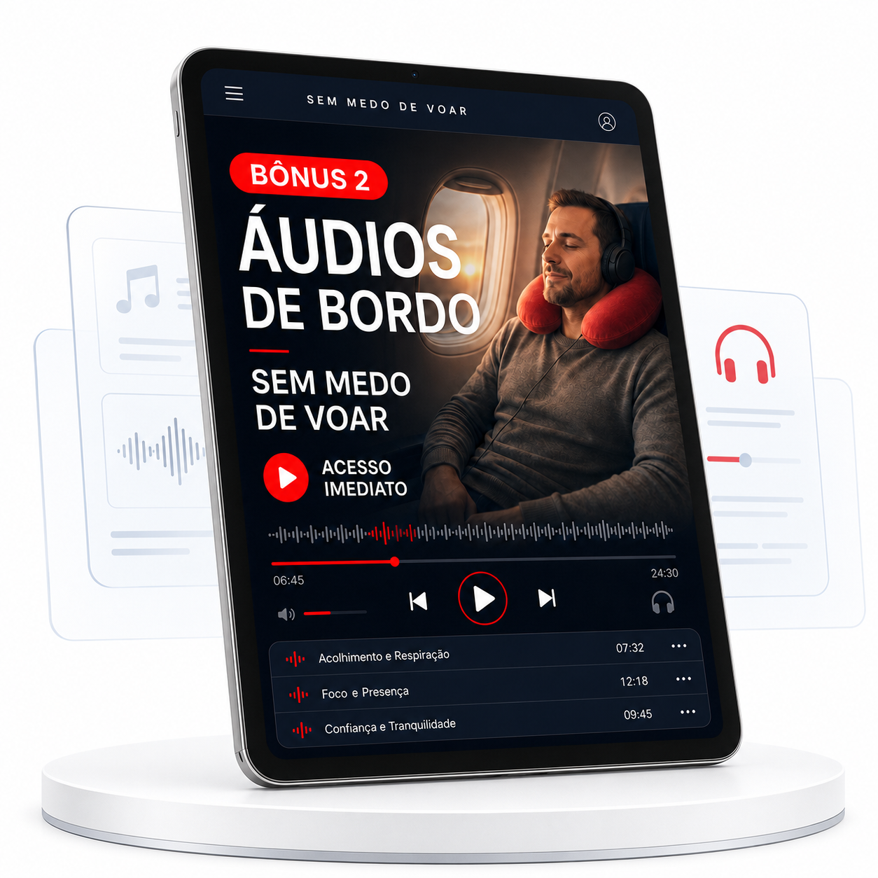 Áudios de bordo