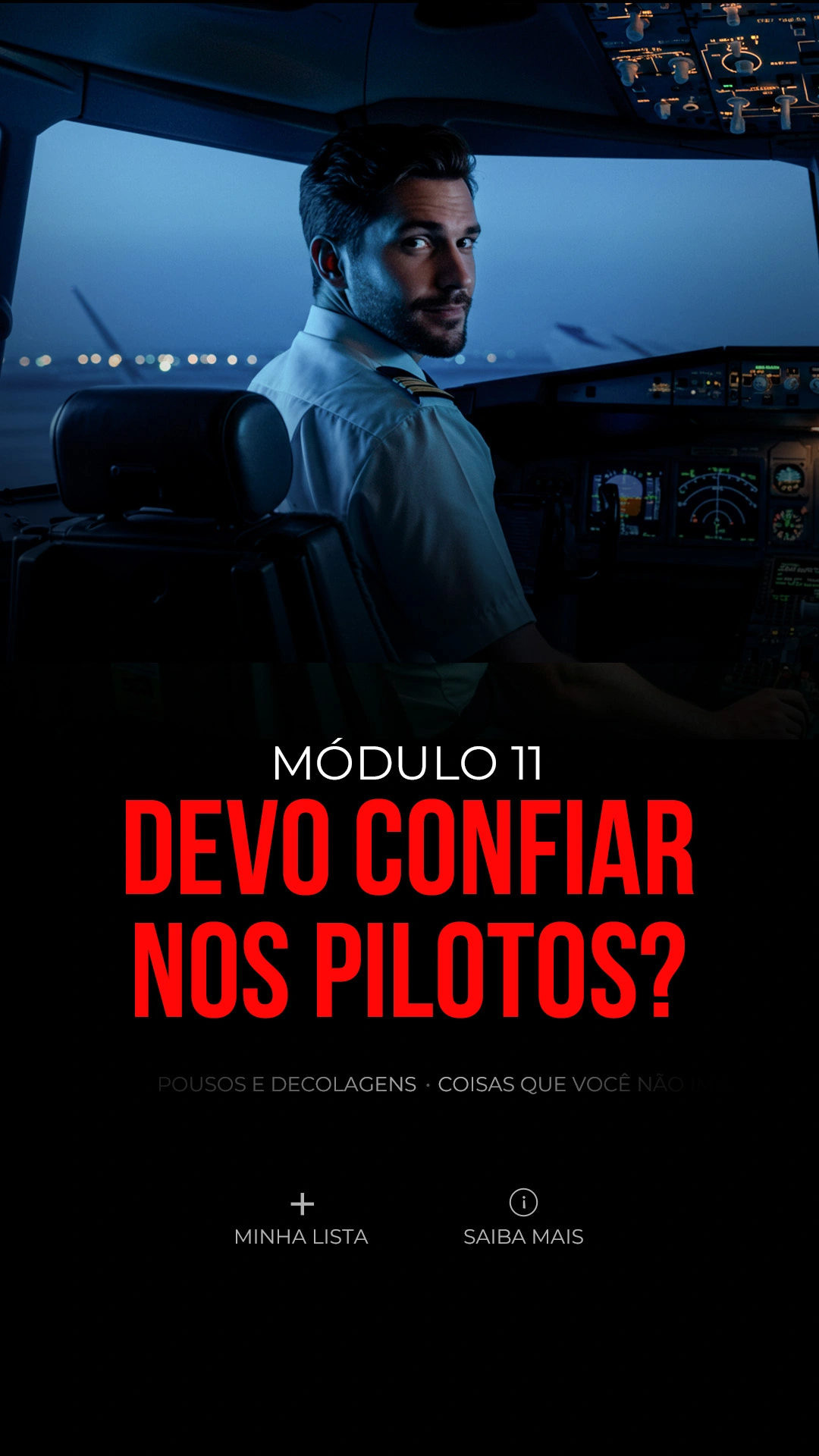 Devo confiar nos pilotos?