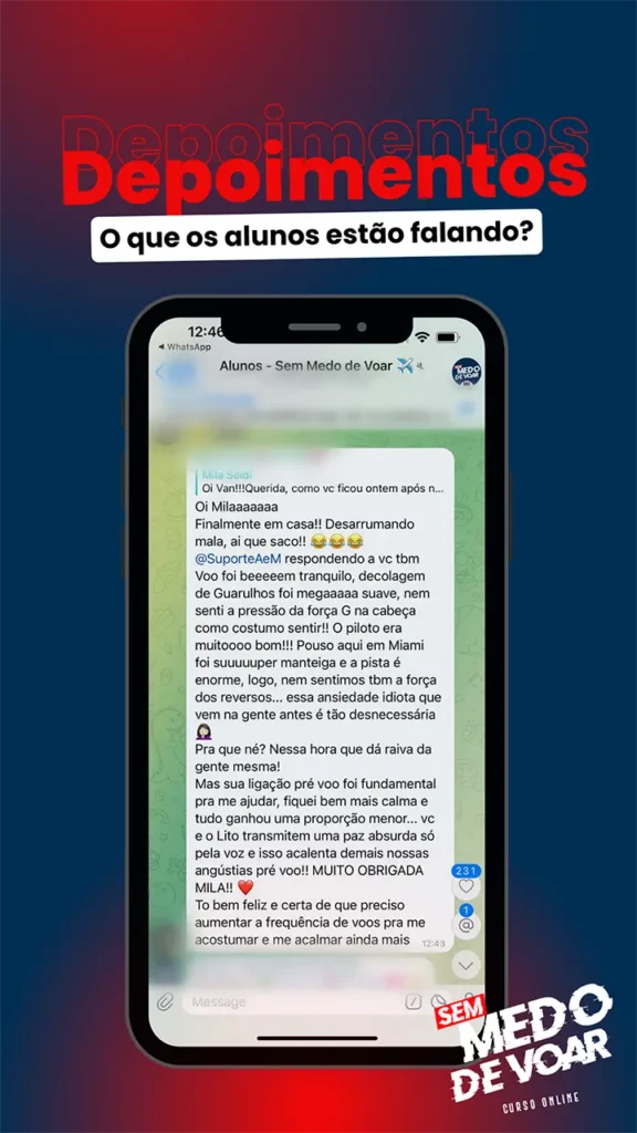 Depoimento de aluno 5